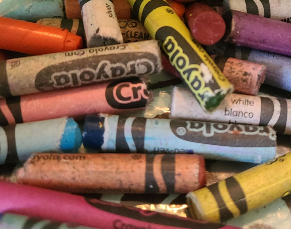 DIY Rainbow Crayons🌈🖍