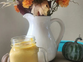 Protein Packed Pumpkin Smoothie