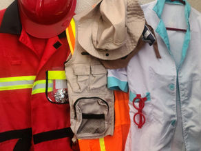 Dramatic Play Area- Not All Heroes Wear Capes Edition