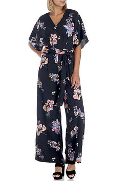 TIE WAIST JUMPSUIT