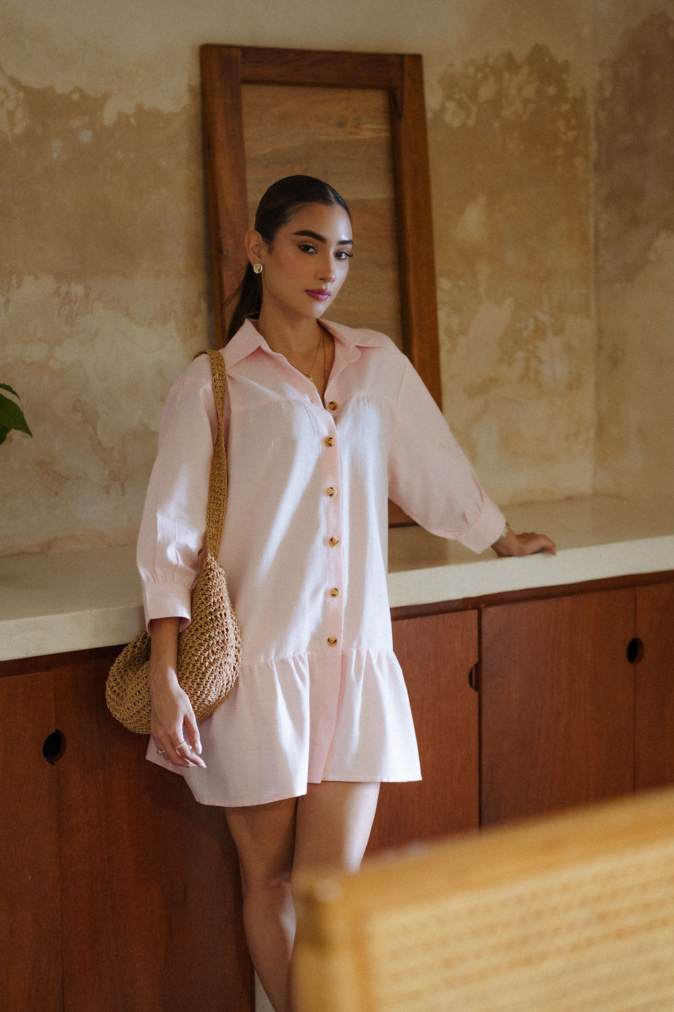 Miniatura: MINI VESTIDO CAMISERO
