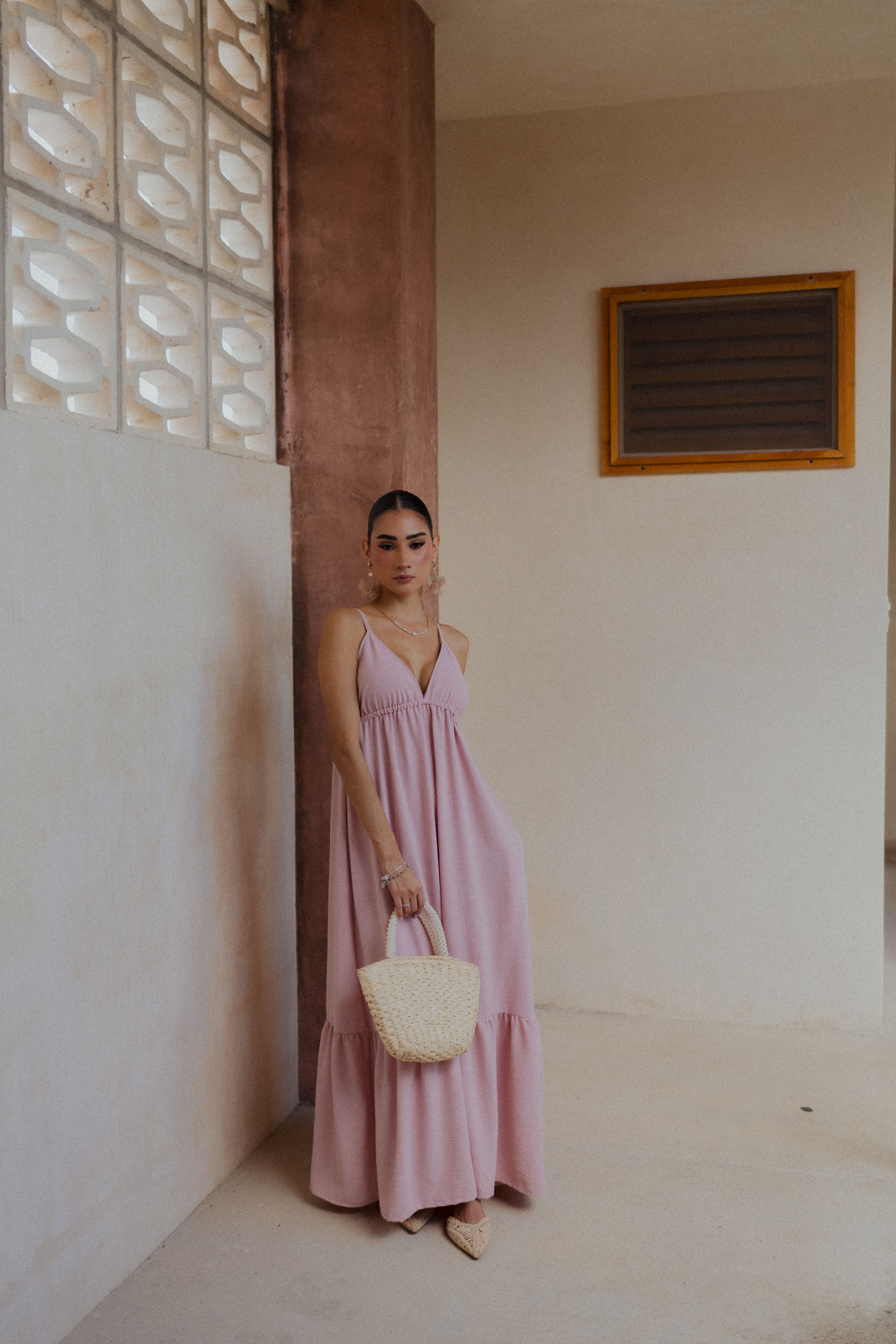 MAXI VESTIDO ROSÉ
