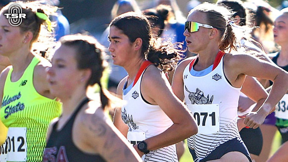 Colorado Mines women competing at the Lucian Rosa Invite // Photo via Colorado Mines Athletics