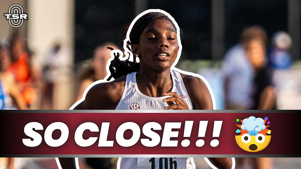 PODCAST: Sanu Jallow BARELY Misses NCAA Record by 0.01 Seconds! 🤯