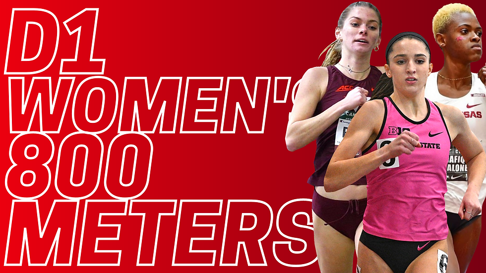 One Sentence Previews: 2022 NCAA Indoor Championships Women's 800 Meters (D1)