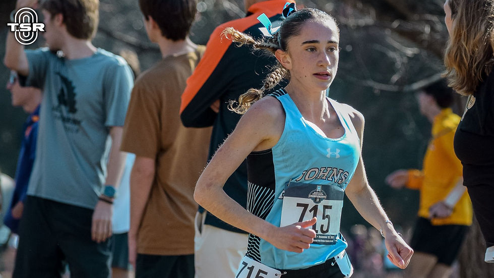 Mia Kotler competing at the NCAA XC Championships // Photo via Ryanne Sutton