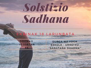 SOLSTIZIO SADHANA