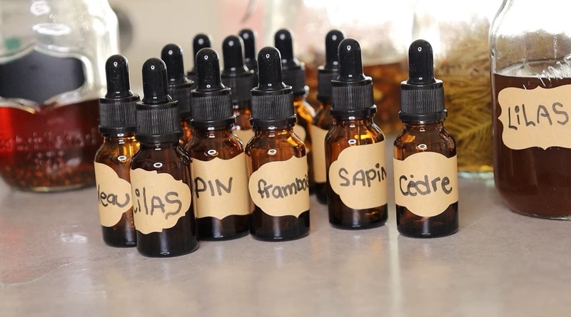 Teintures de plantes médicinales