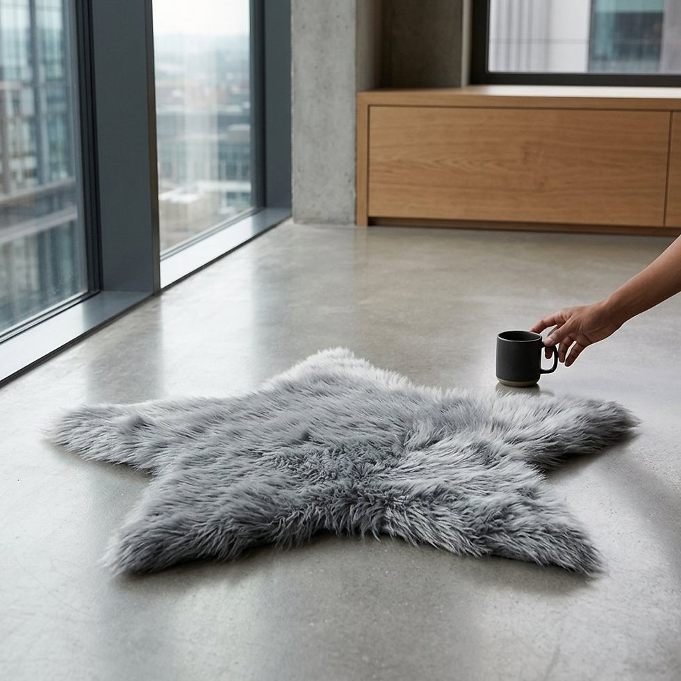 Miniatura: Alfombra Soft Estrella