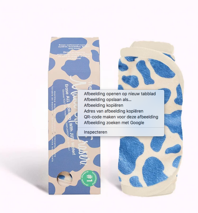 De originele Makuperaser de ene kant verwijdert make-up en de andere kant exfolieert de huid.
✓ Dermatologisch aanbevolen
✓ SmartErase™-technologie
✓ Herbruikbaar en machinewasbaar
✓ Ideaal voor zware make-up