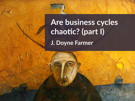 Are business cycles chaotic? (part I)