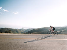 Bicicleta de carretera escénica