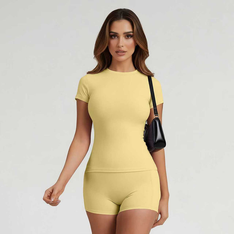 Thumbnail: Brushed Fleece Yoga Set