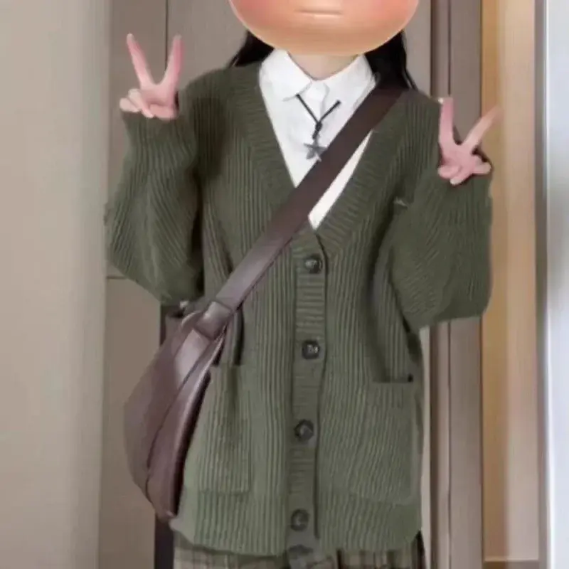 Thumbnail: Preppy Knit Cardigan