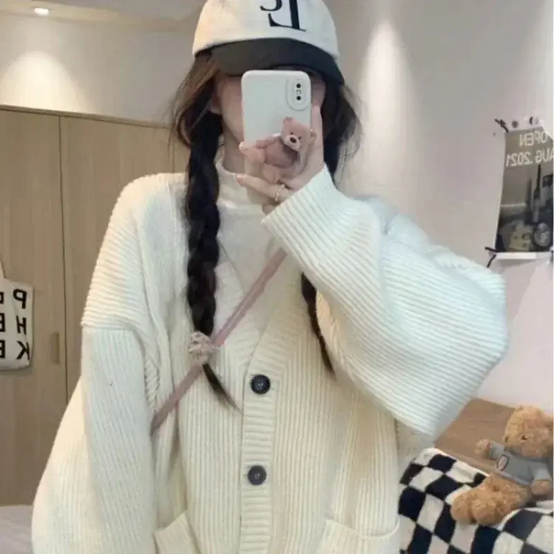 Thumbnail: Preppy Knit Cardigan