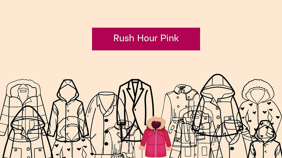 Rush Hour Pink short poem by Paola Santana