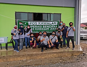 Operasi Sukarelawan Bencana Banjir@SMK Yan,Kedah