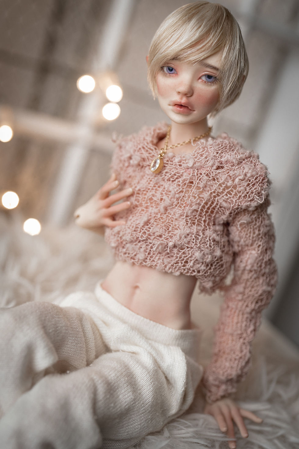 Thumbnail: Lori Elf Boy (Milky) 36 cm
