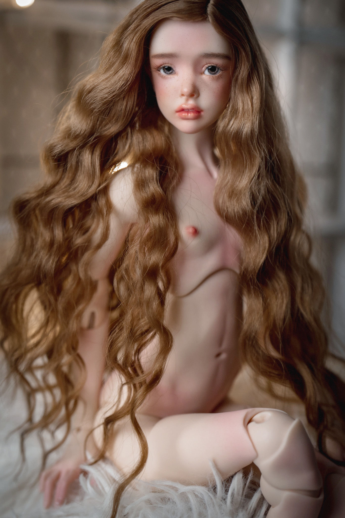 Masha Girl (Milky) 36 cm