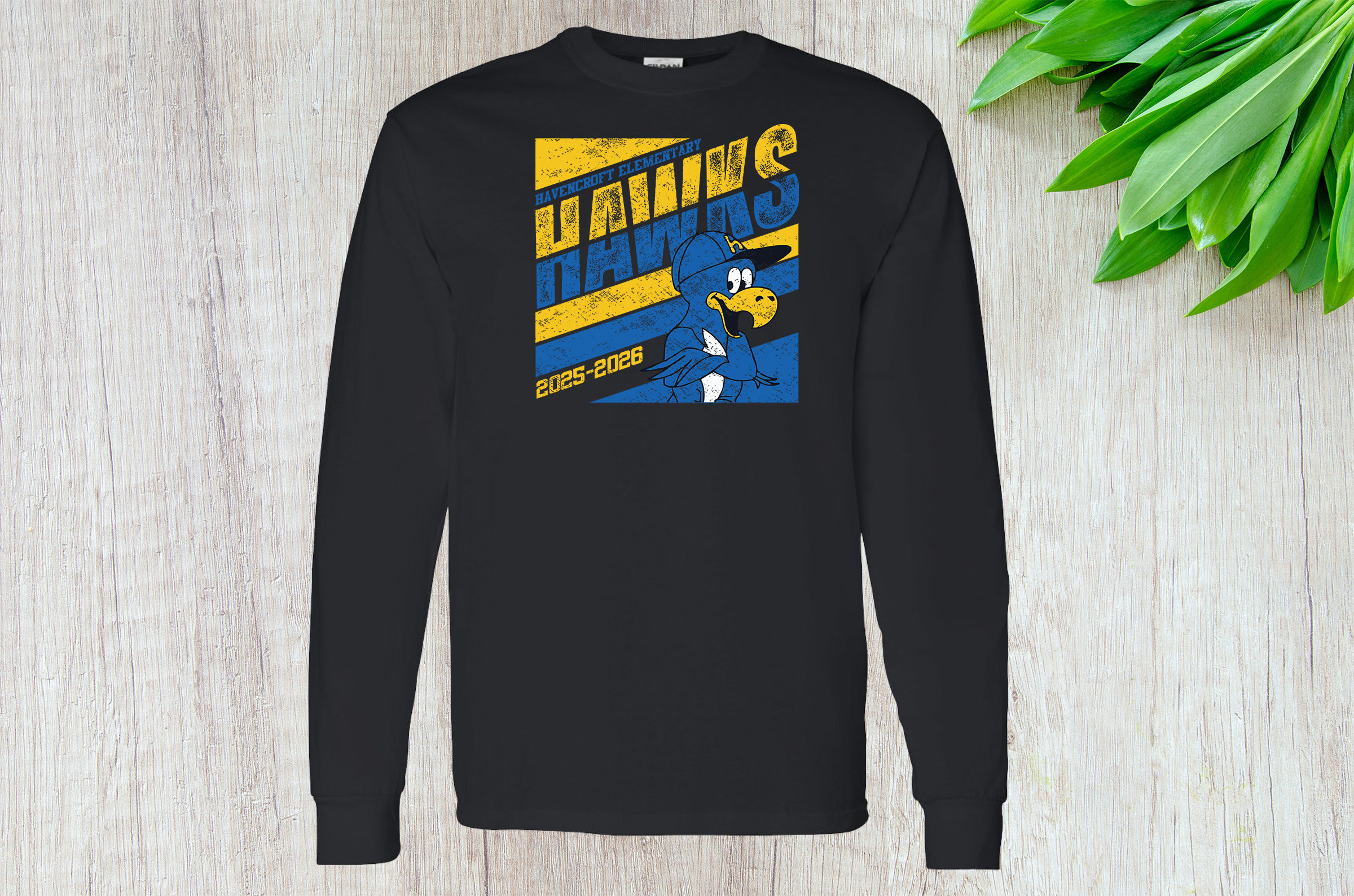 Havencroft Elementary  - Long Sleeve Shirt - Hawks 2025-2026