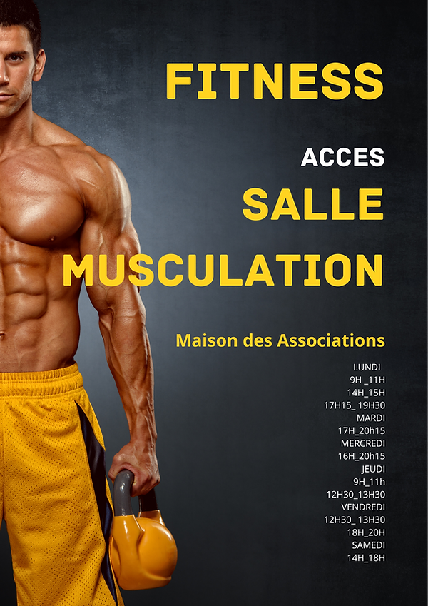 Grey and Yellow Modern Fitness Poster.png