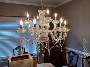 Chandelier Installation