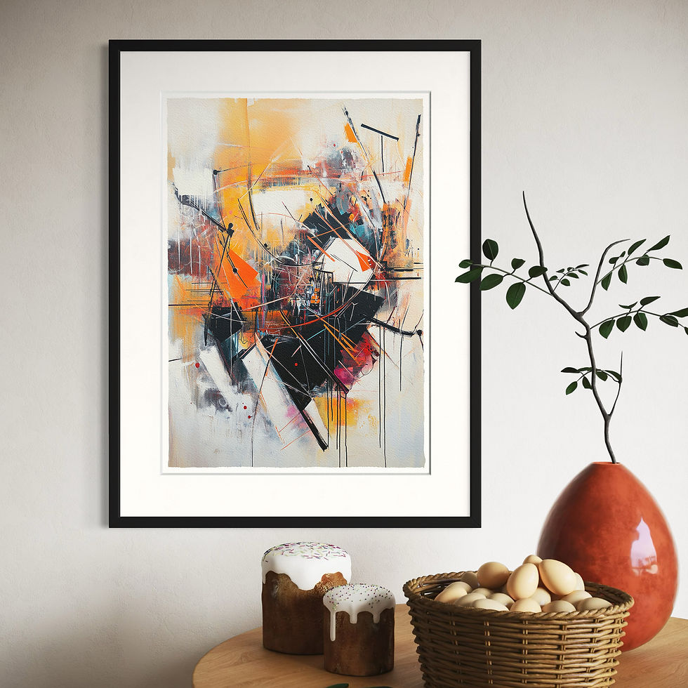 Miniatyrbilde: Abstract Drawing-90