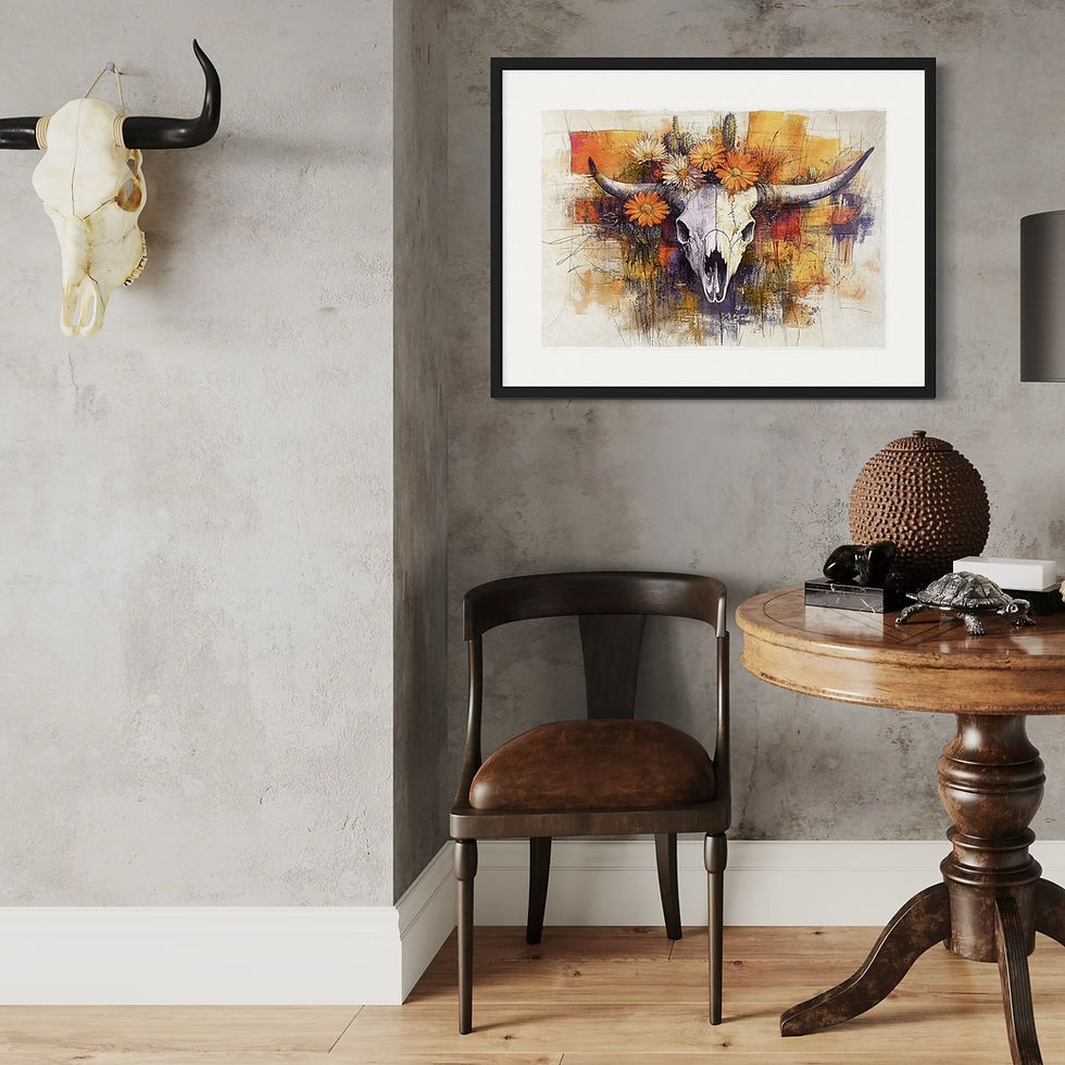 Miniatyrbilde: Cow Skull in Desert