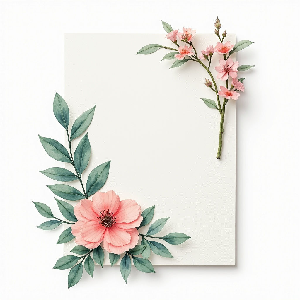 Watercolor Botanical Study