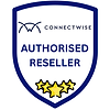 ConnectWise SIEM Authorized Reseller Badge - Stackingo