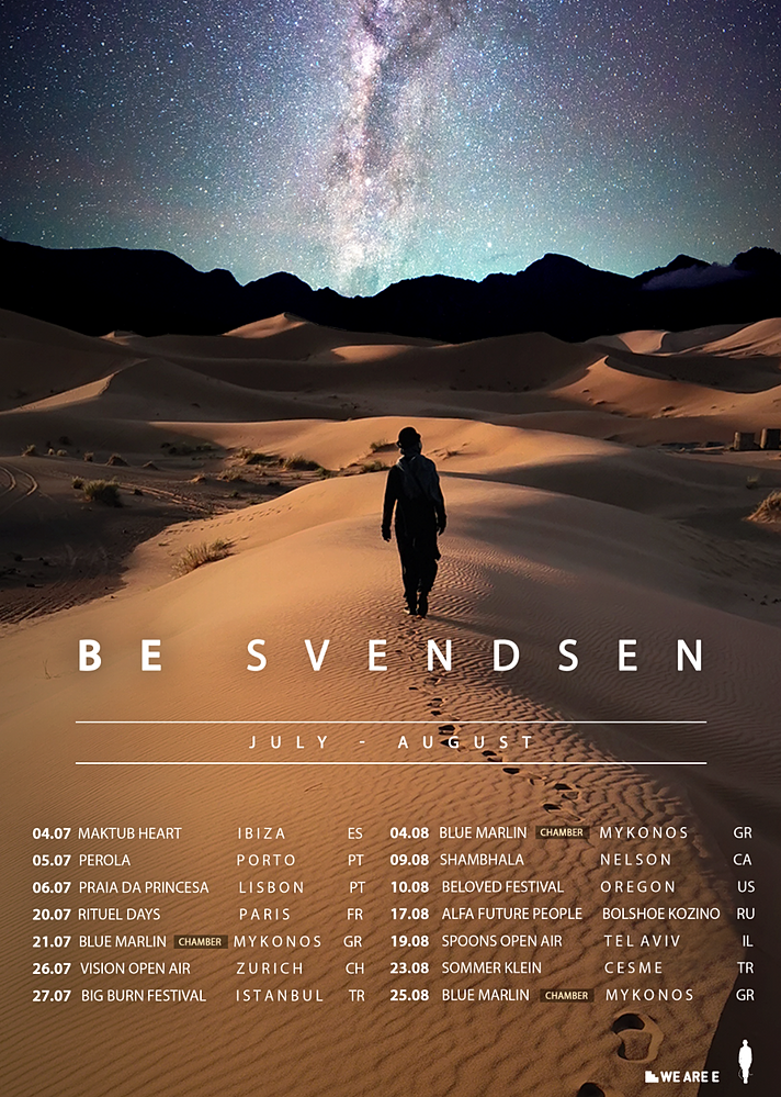 Be Svendsen Tour Dates