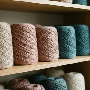 Curated Crafting Merchandise Display