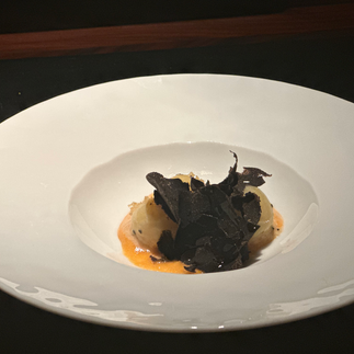 Gnocchis à la Truffe from L'Atelier fining dining Michelin Experience