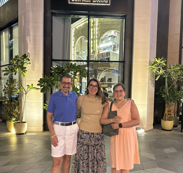 Jabri Family Photo at Orfali Bros Bistro