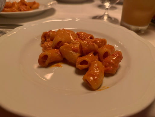 Spicy Rigatoni Vodka