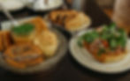 Carrot Muhammara, farmers cheese, pimento cheese 