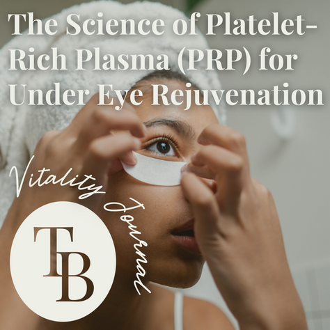 The Science of Platelet-Rich Plasma (PRP) for Under Eye Rejuvenation