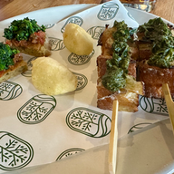 Cibo Di Strada beautiful dish from Oak & Reel in Detroit, MI. Photo from Jabri Fine Dining