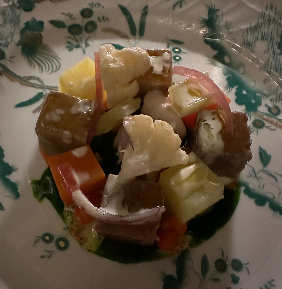 Cavolfiore gratinato e nocciole – Gratinee cauliflower and hazlenuts