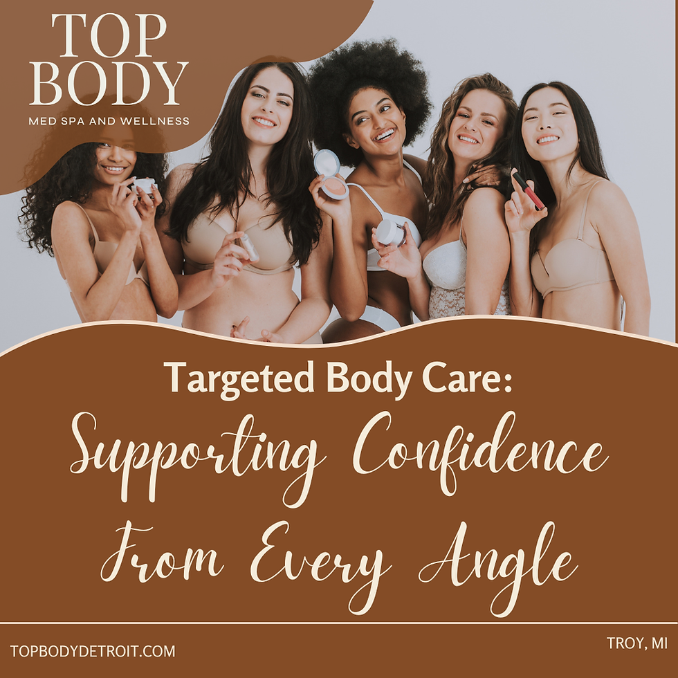 Targeted Body Care: Supporting Confidence From Every Angle
