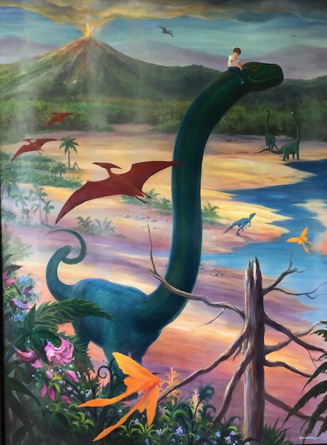 Riding my Pet Diplodocus