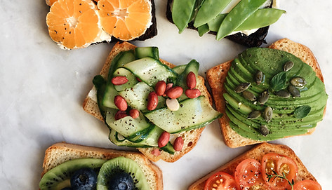Healthy toast toppings