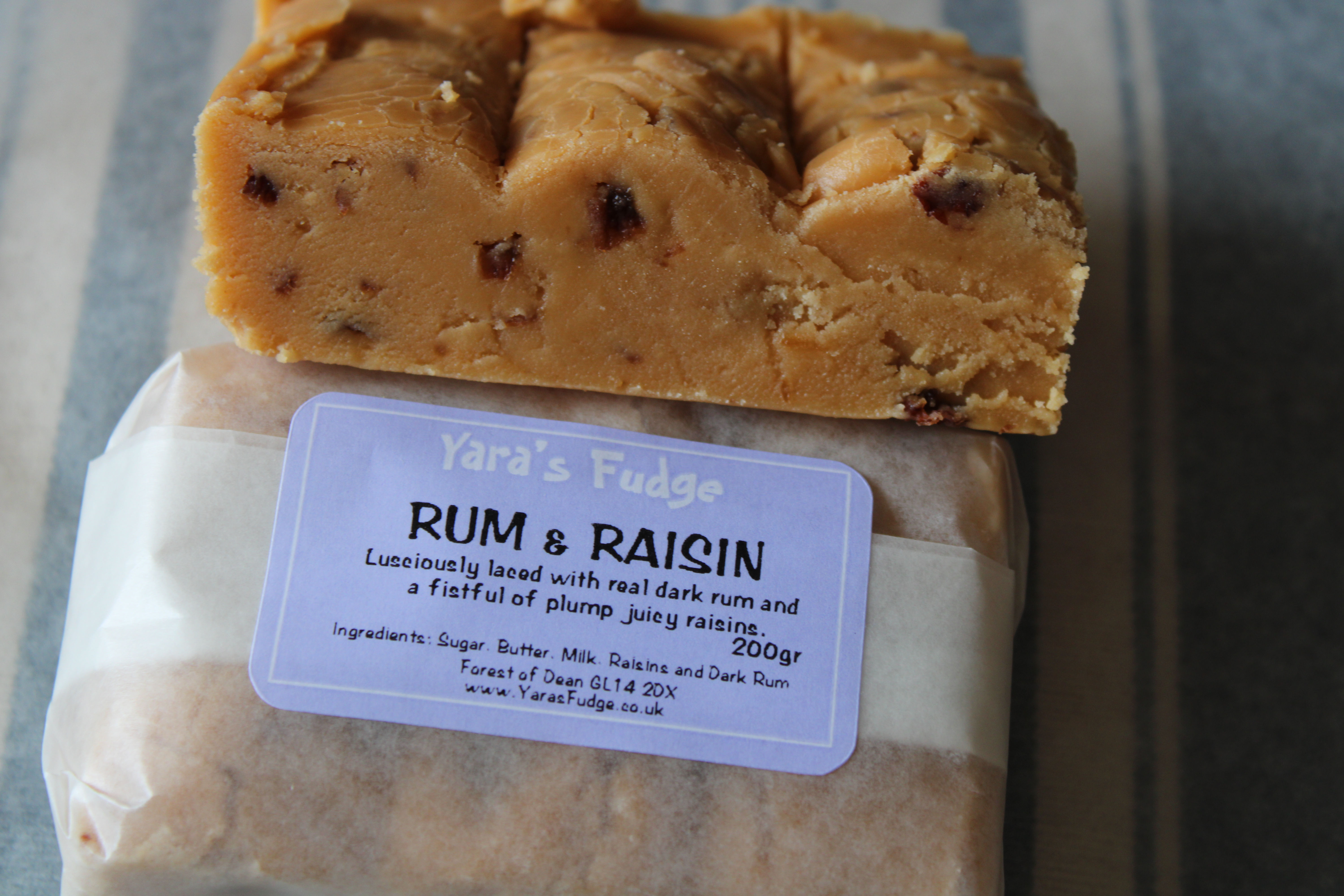 Rum & Raisin Fudge