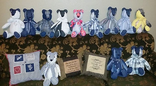Memory Bears and Memory Pillows