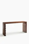 Solid Walnut timber server 