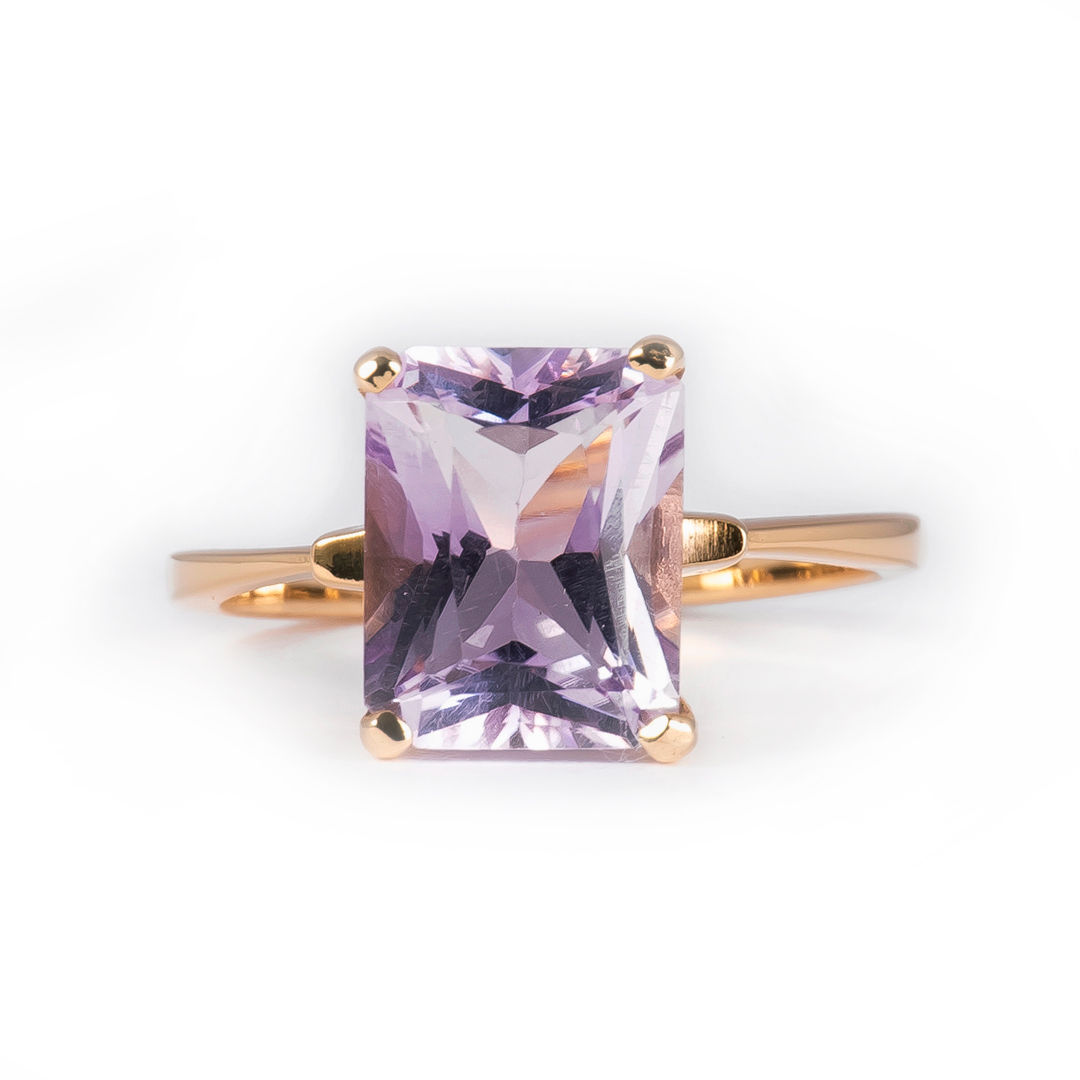 Anillo Candy con Amatista