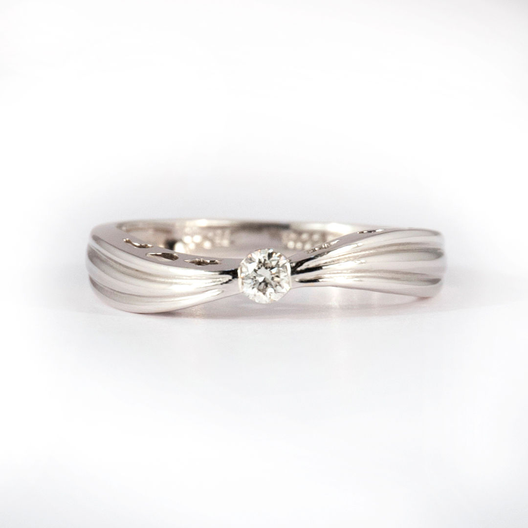 Solitario tensión 0.13qts