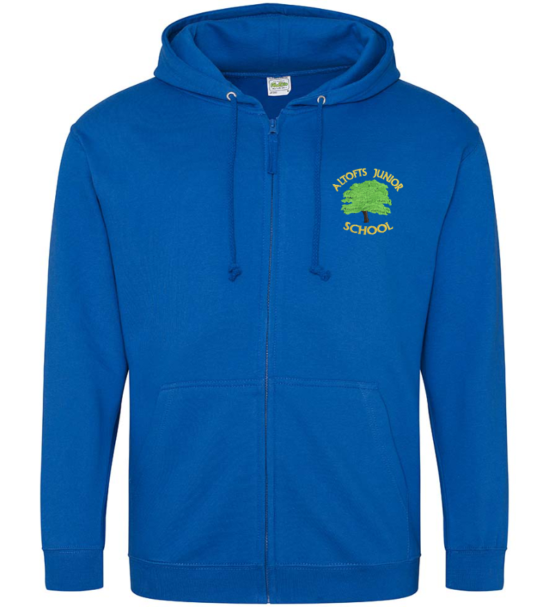 Altofts Juniors Adult Zipped Hoodie