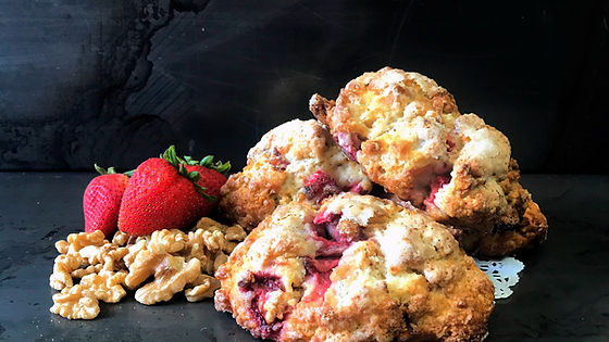 Strawberry Scone