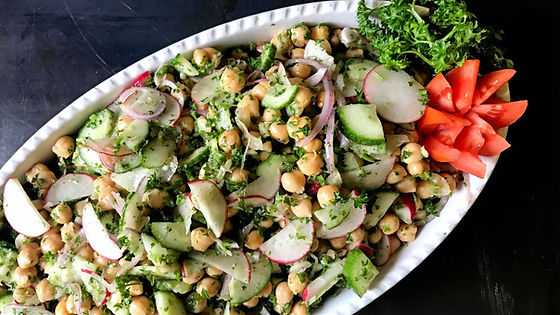 French Chickpea Salad